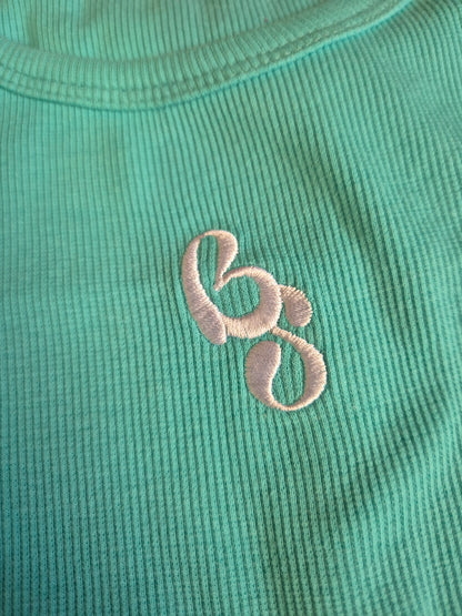 Baddie Singlet - Teal